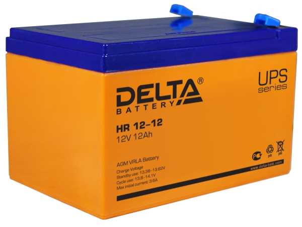 Delta HR 12-12 Аккумуляторы фото, изображение
