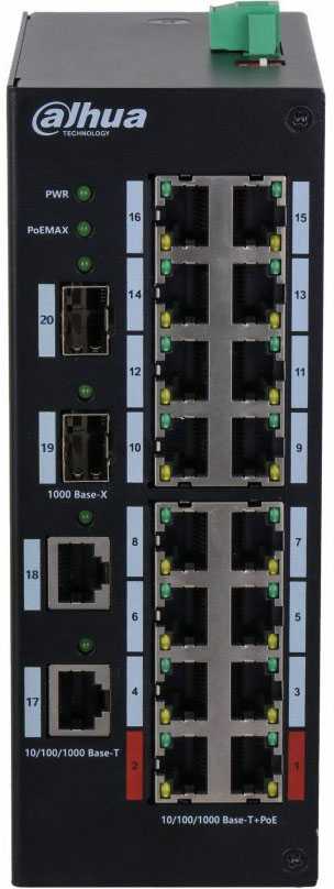 Dahua DH-HS3220-16GT-190 Коммутационное оборудование фото, изображение