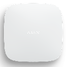 Ajax Базовая станция Hub белая (GSM+Ethernet) СНЯТОЕ фото, изображение