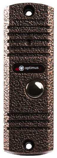 Optimus DS-700 медь Цветные вызывные панели на 1 абонента фото, изображение