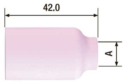 FUBAG Сопло керамическое для газовой линзы №4 ф6 FB TIG 17-18-26 (FB54N18) Аксессуары к горелкам TIG, MIG/MAG фото, изображение