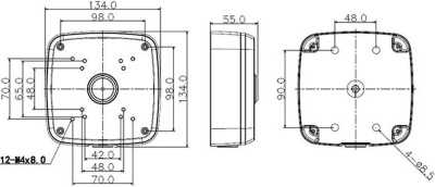 RVi-1BMB-2 white Кронштейны фото, изображение